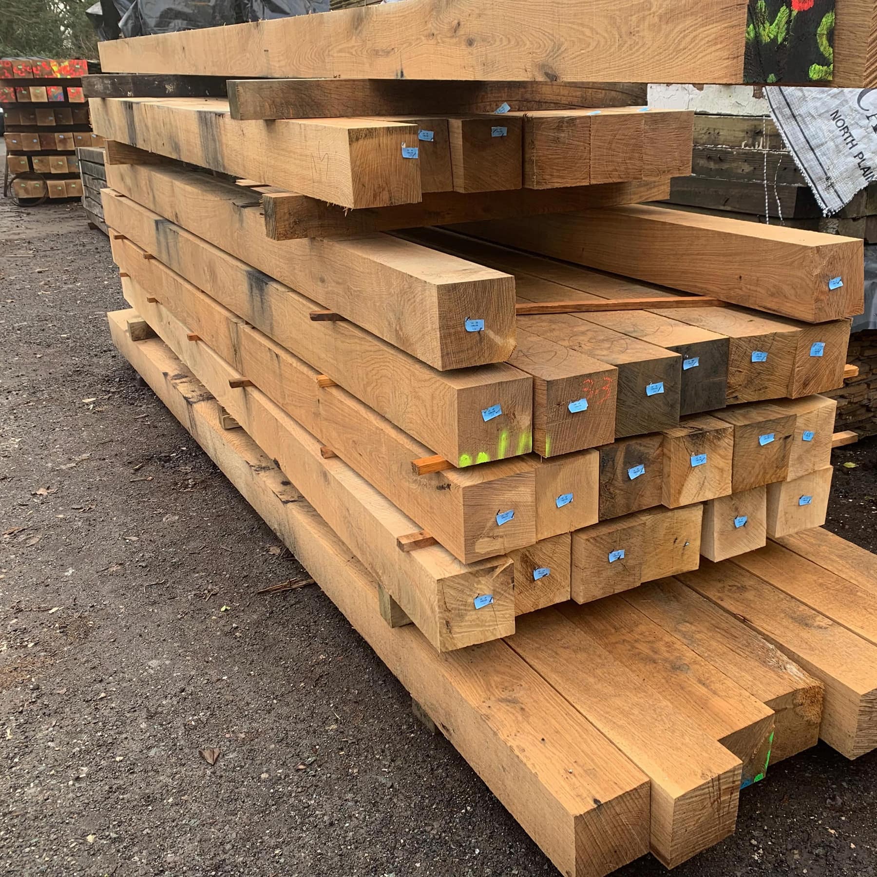 Fresh Sawn Oak Beams | Fresh Sawn Oak