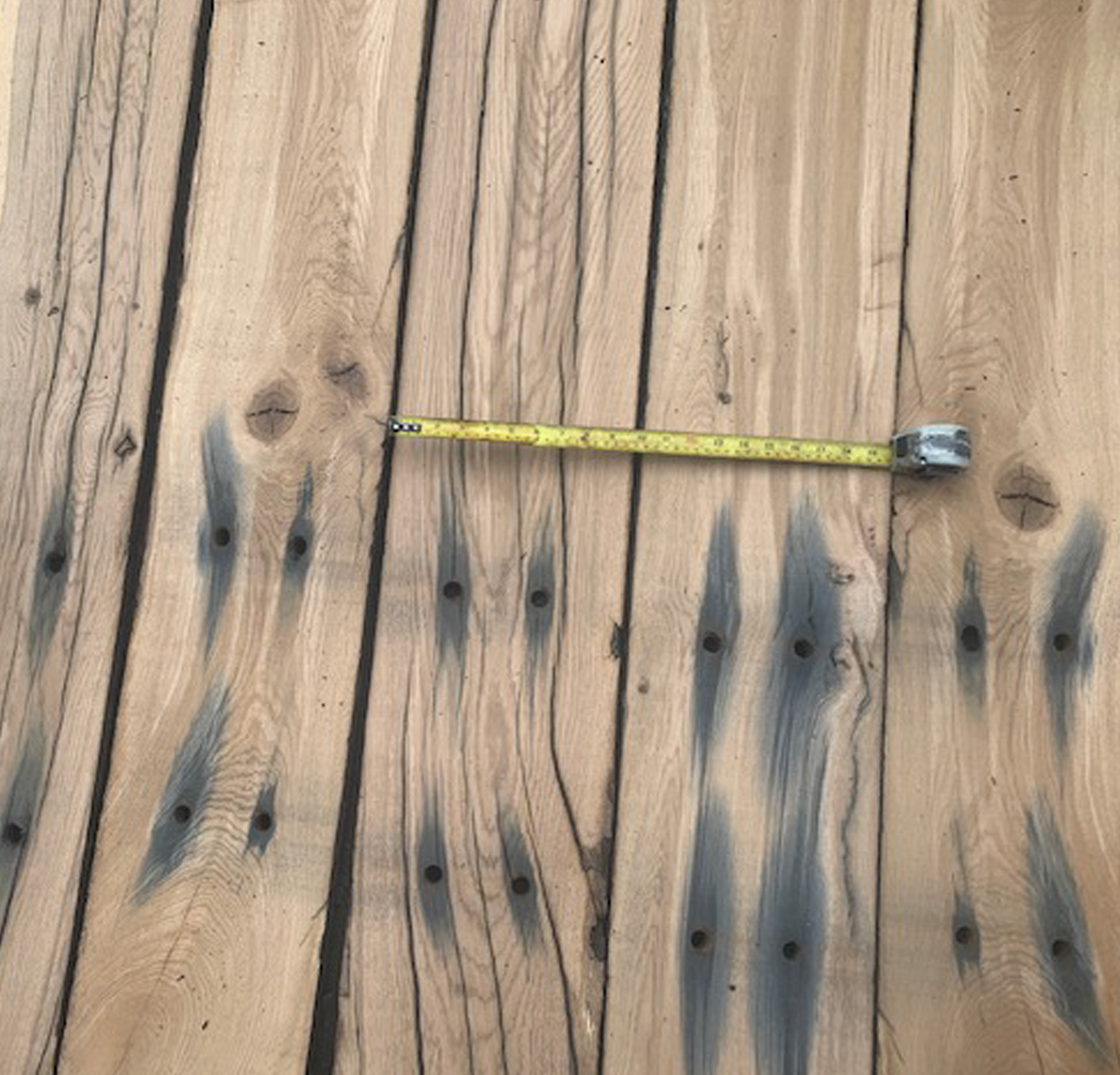 Reclaimed Oak Railway Boarding | Internal Cladding